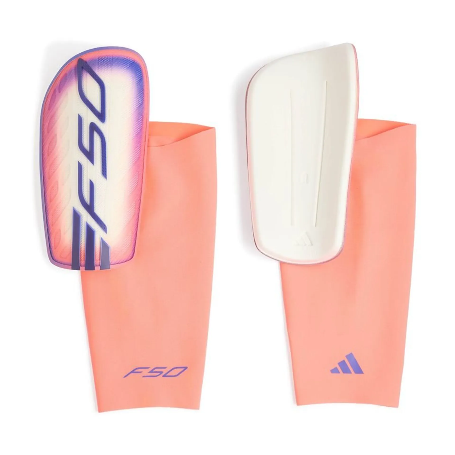 adidas Leggbeskyttere F50 Training Chaos vs Control - Hvit/Solar Turbo/Solar Purple